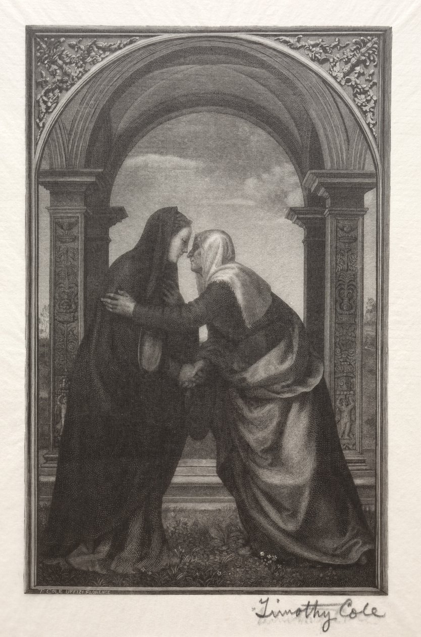 Staří italští mistři: Návštěva, 1888-1892. od Timothy Cole