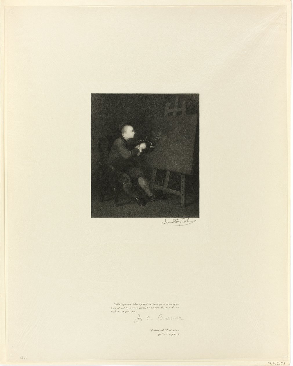 Portrét Williama Hogartha ze starých anglických mistrů od Timothy Cole