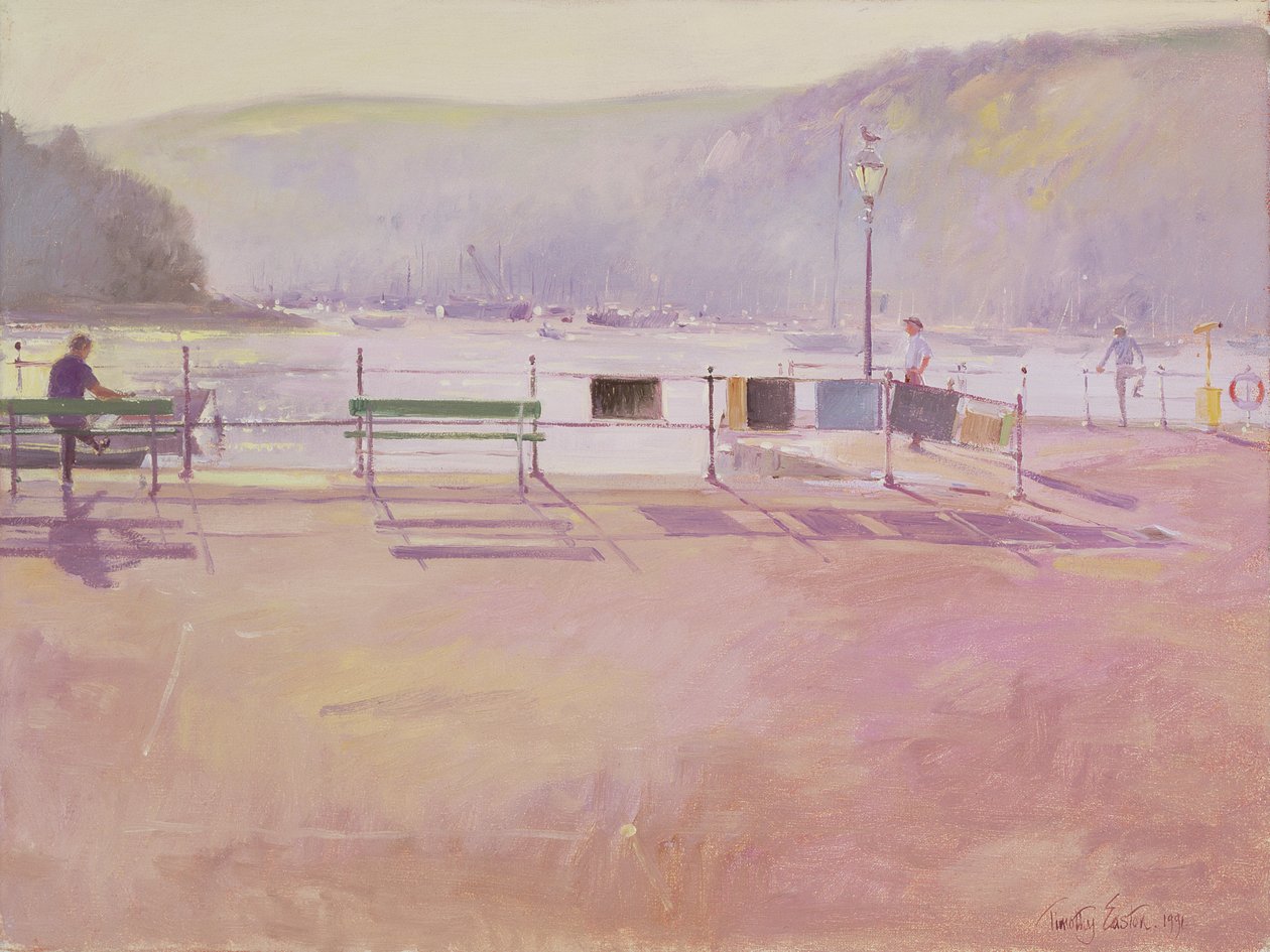 Day Break, Fowey, 1991 od Timothy Easton