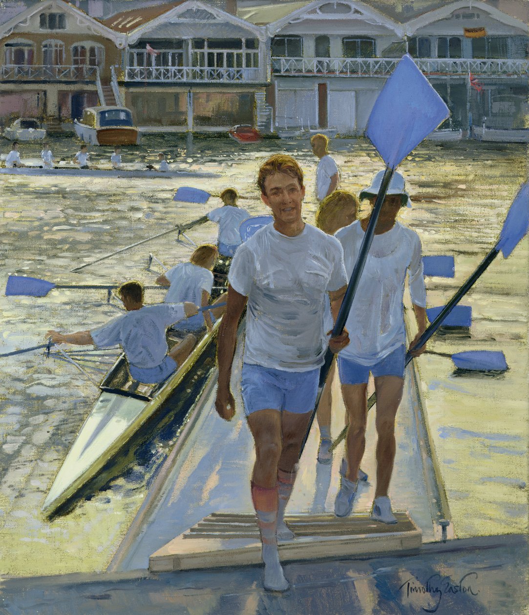 Večerní návrat, Henley, 1998 od Timothy Easton