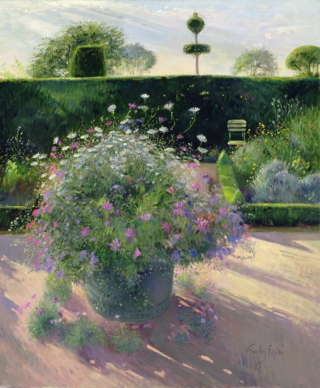 Poslední paprsky kolem mědi (olej na plátně) od Timothy Easton