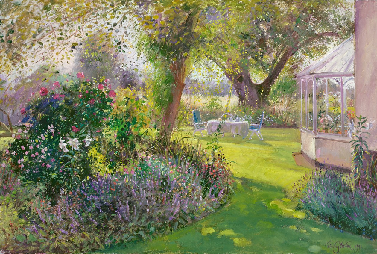 Čaj pod velkým dubem, 1991 od Timothy Easton