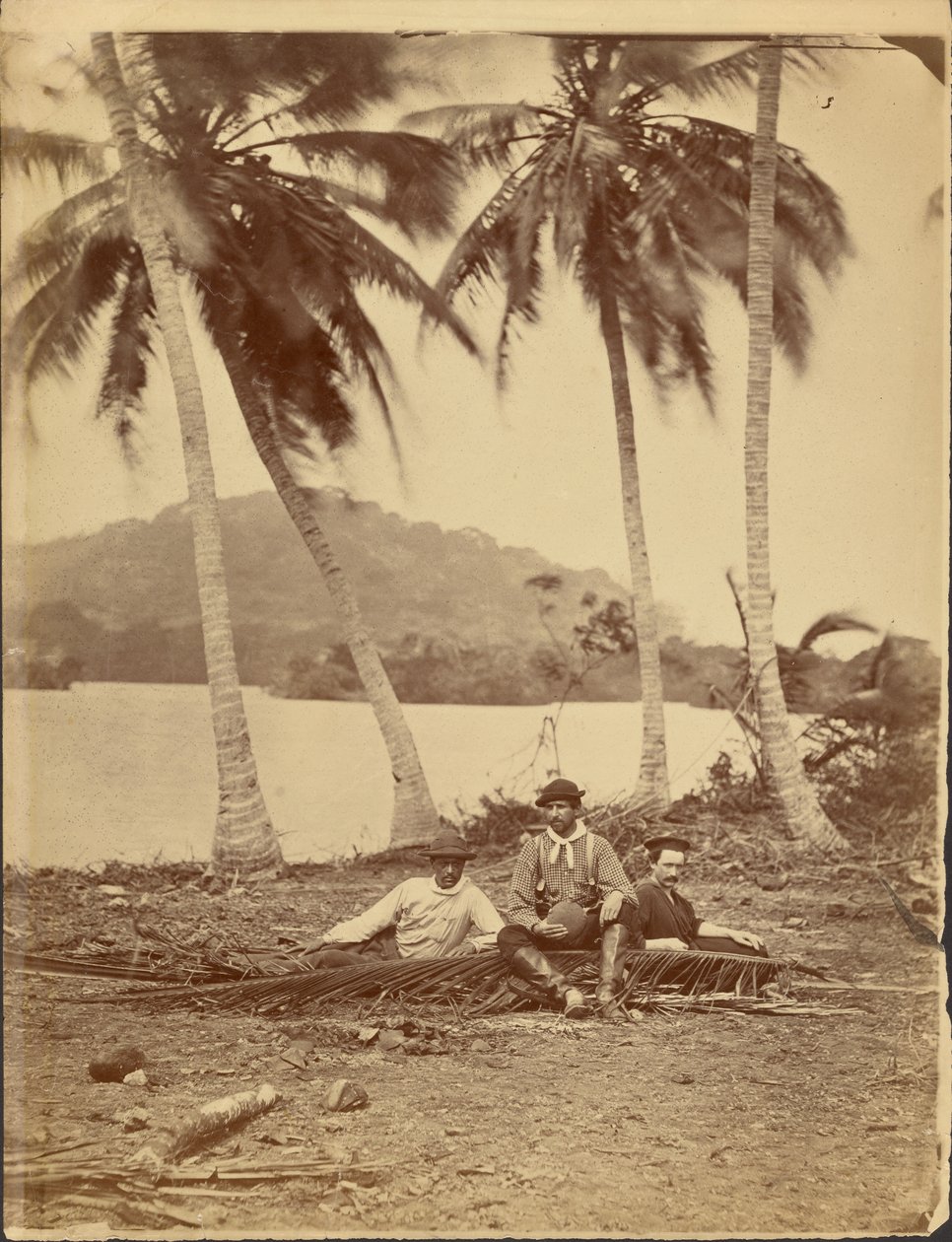 [Členové posádky Selfridgeovy expedice na Dariénský průliv (Panama)] od Timothy H. OSullivan