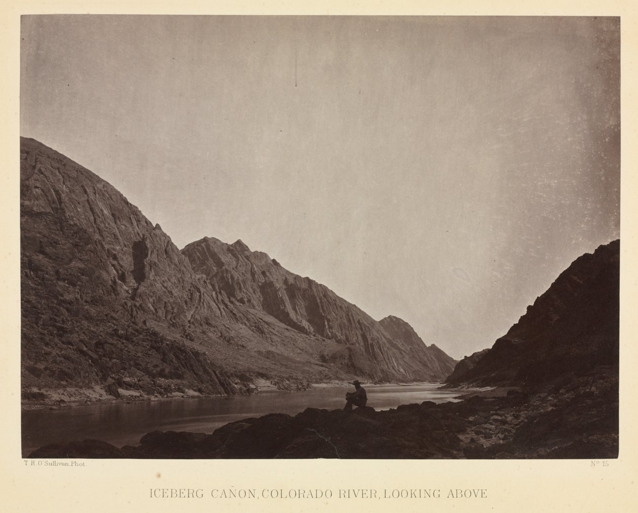 Iceberg Canyon, Colorado River Pohled Shora od Timothy H. O