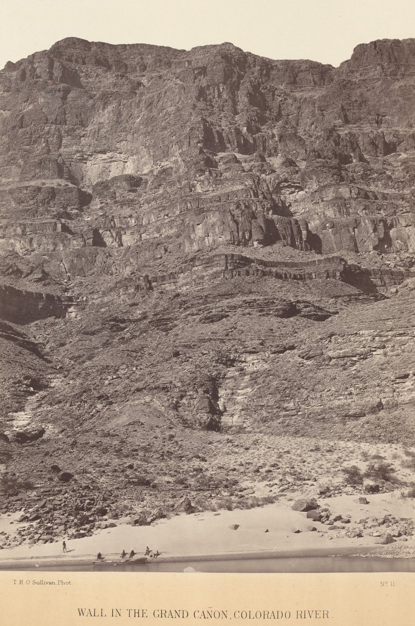 Stěna v Grand Canyon, Colorado River od Timothy H. O