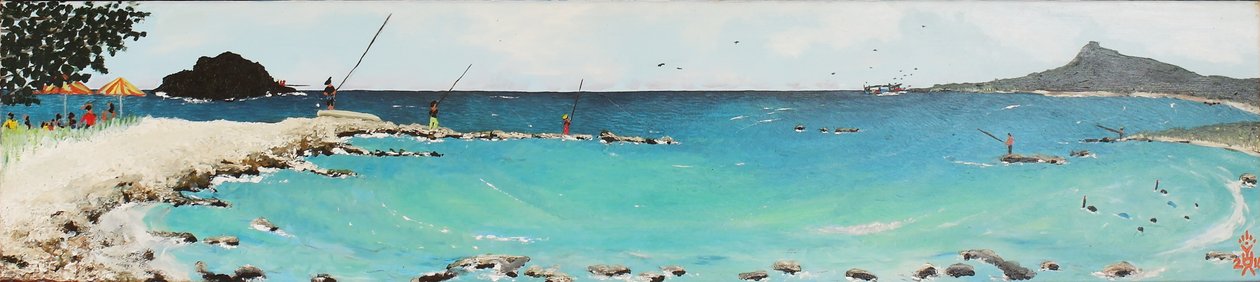 Rozdíl dělá den (druhá část), 2010, olej na plátně od Timothy Nathan Joel