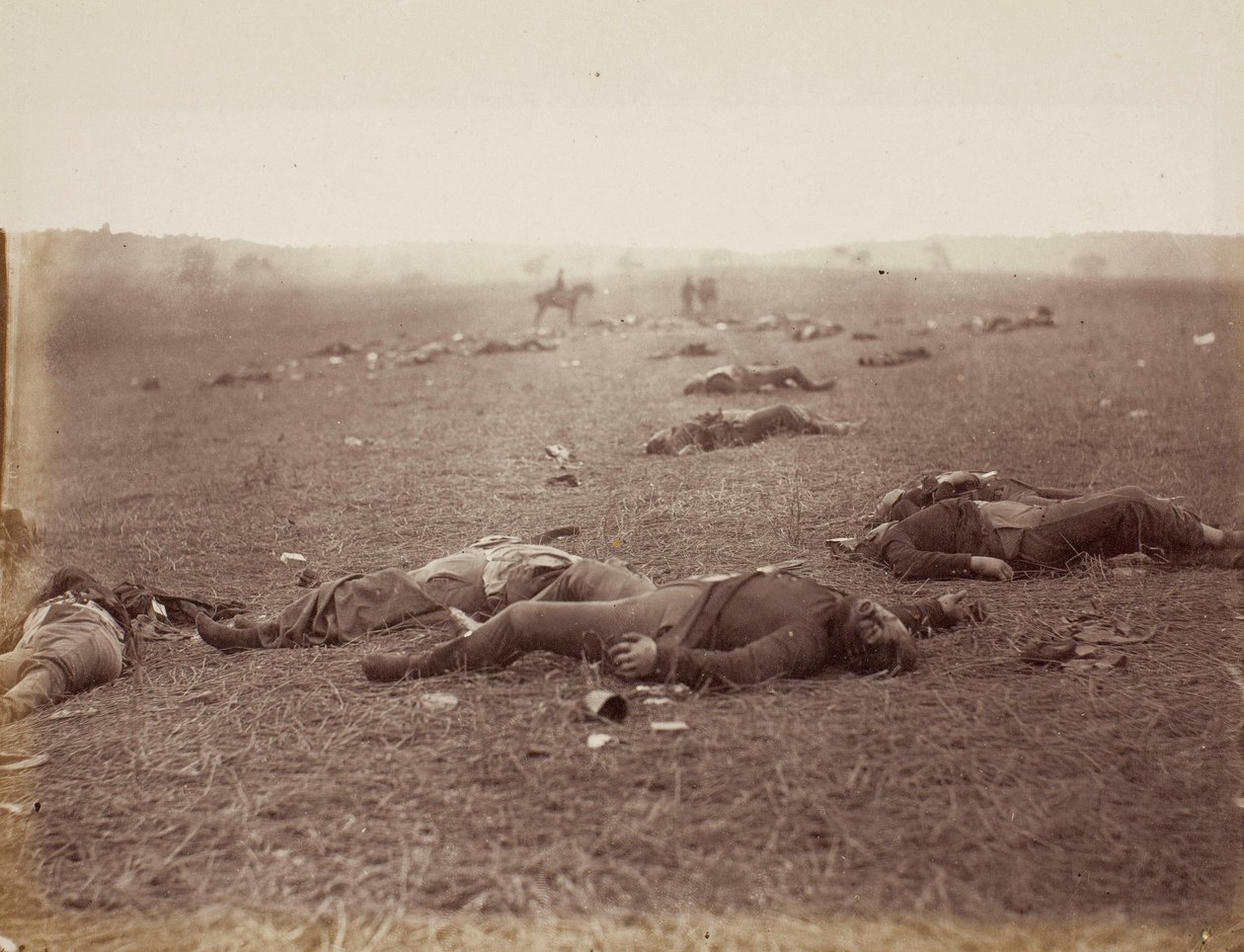 Úroda smrti, Gettysburg, Pensylvánie od Timothy O