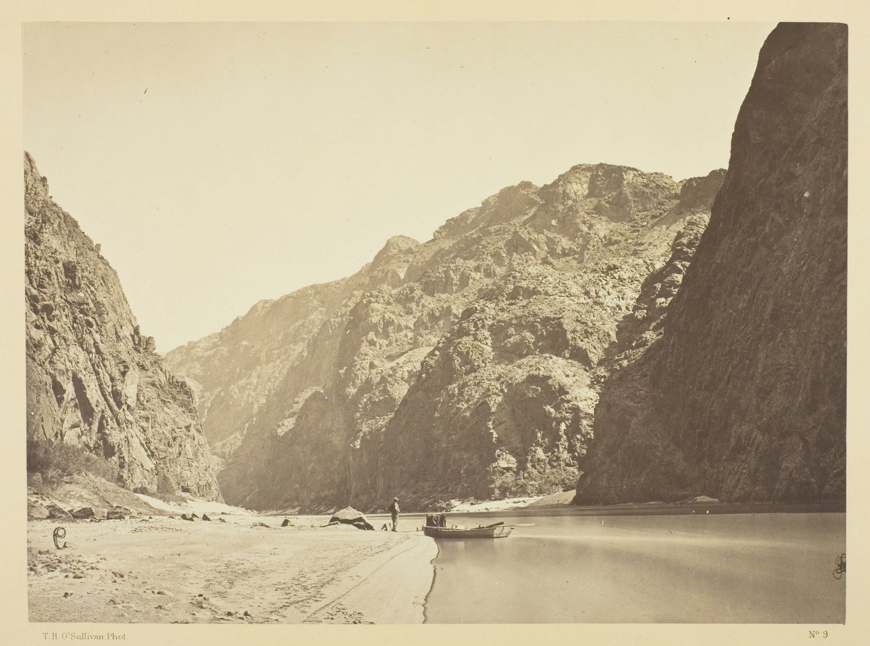 Black Canyon, pohled shora od Mirror Bar od Timothy O