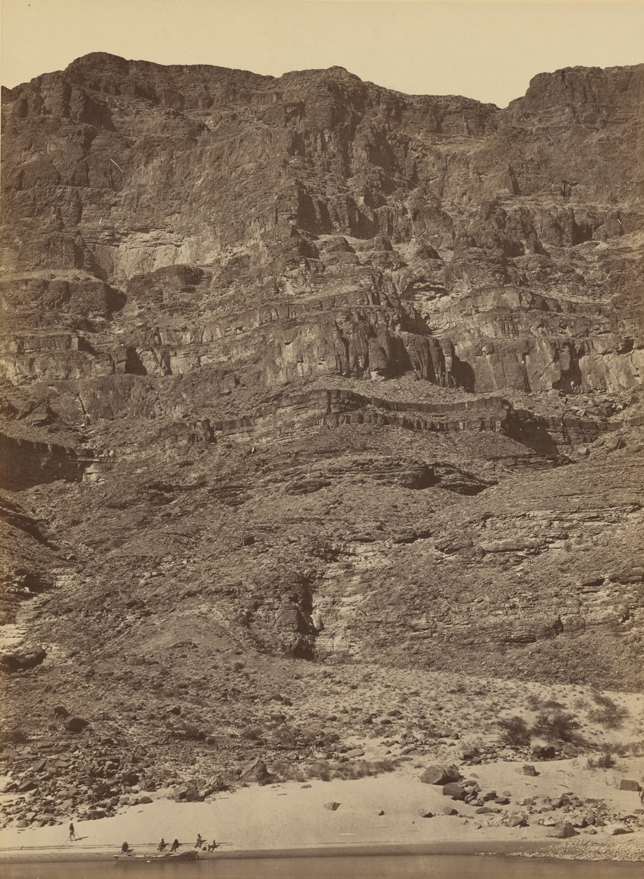 Stěna v Grand Canyonu