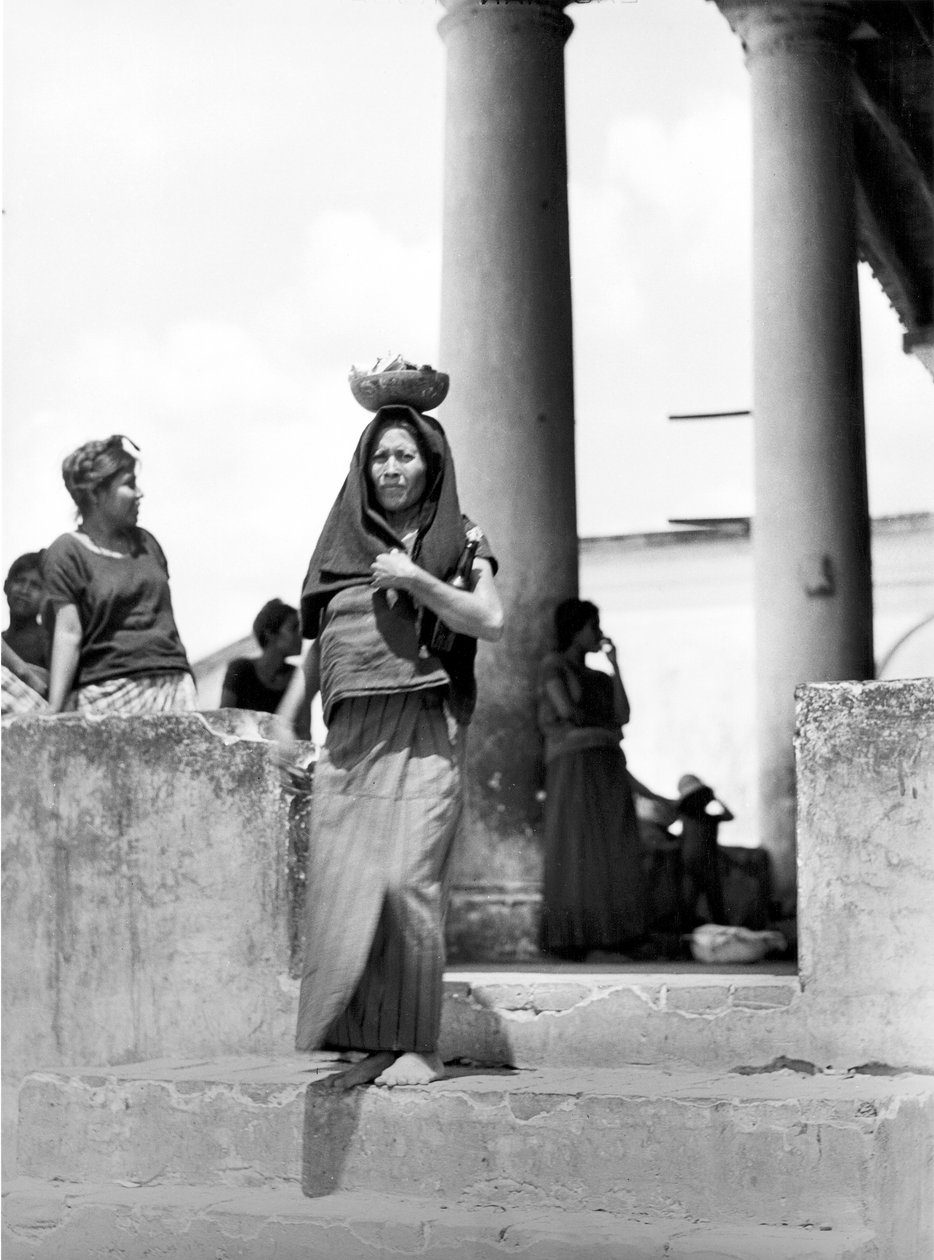 Trh v Tehuantepec, Mexiko, 1929 od Tina Modotti