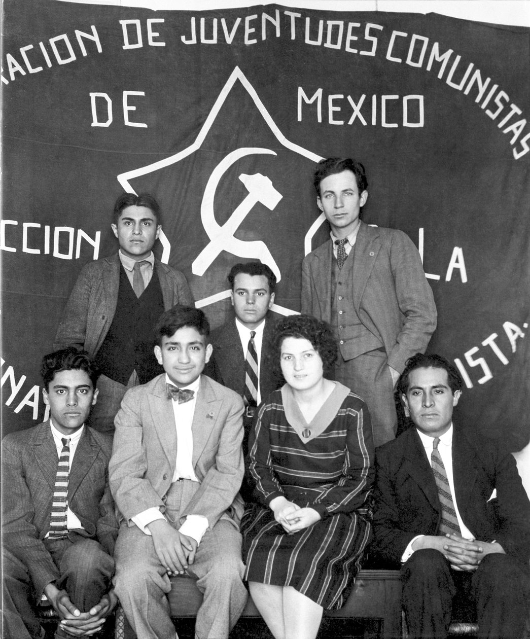 Národní výbor mládežnické organizace Komunistické strany Mexika, Mexico City, 1928 od Tina Modotti