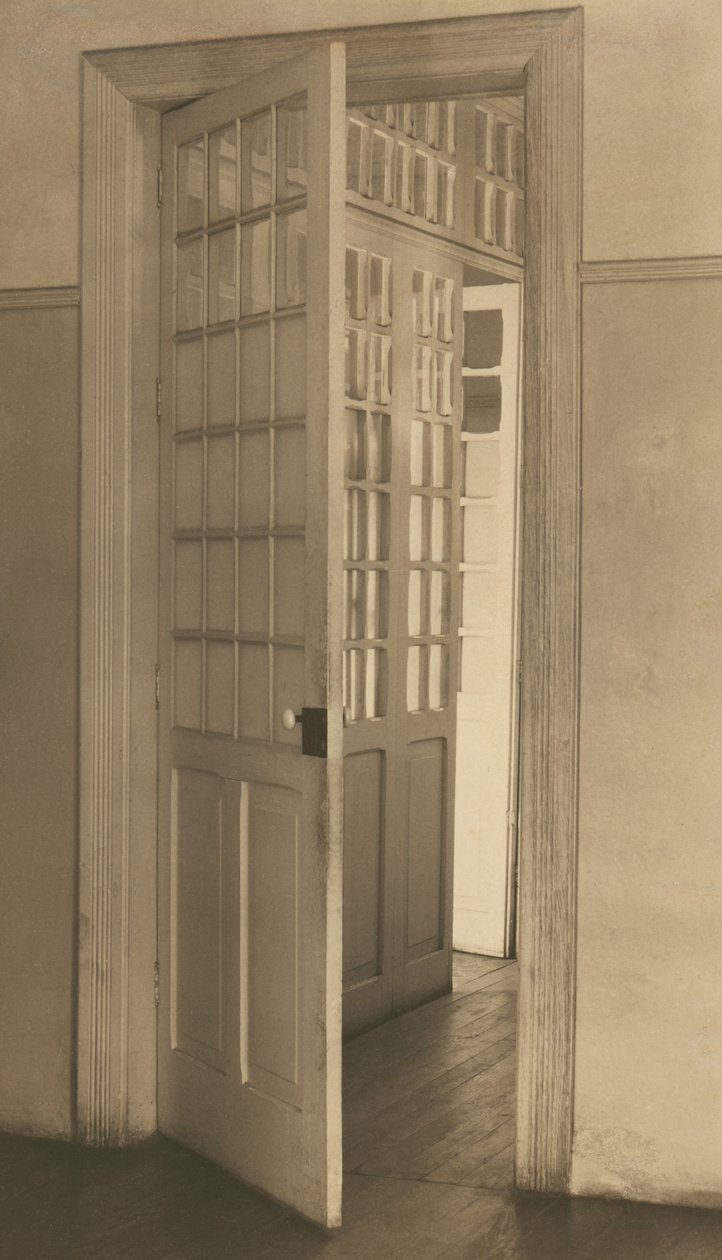 Otevřené dveře, Mexico City od Tina Modotti