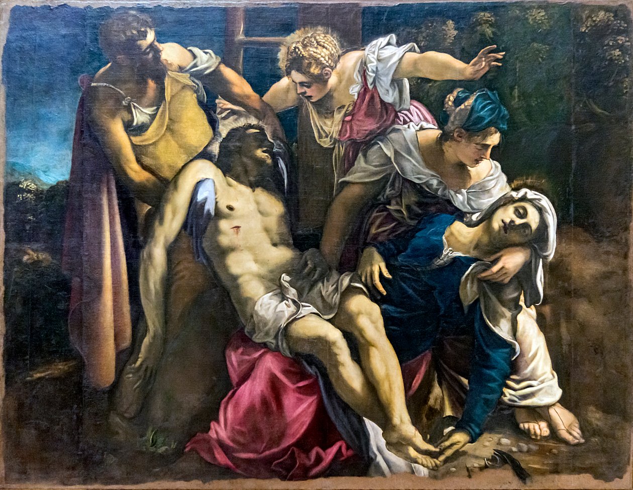 Usazení Ježíše od Tintoretto