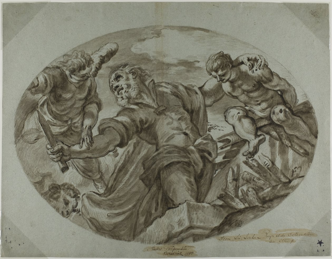 Obětování Izáka od Tintoretto