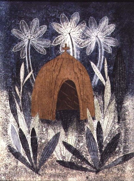 Nativní chýše od Tirzah Ravilious