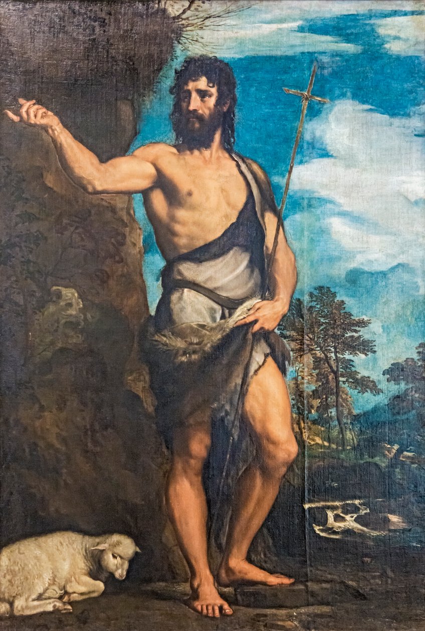Jana Křtitele od Tiziano Vecelli