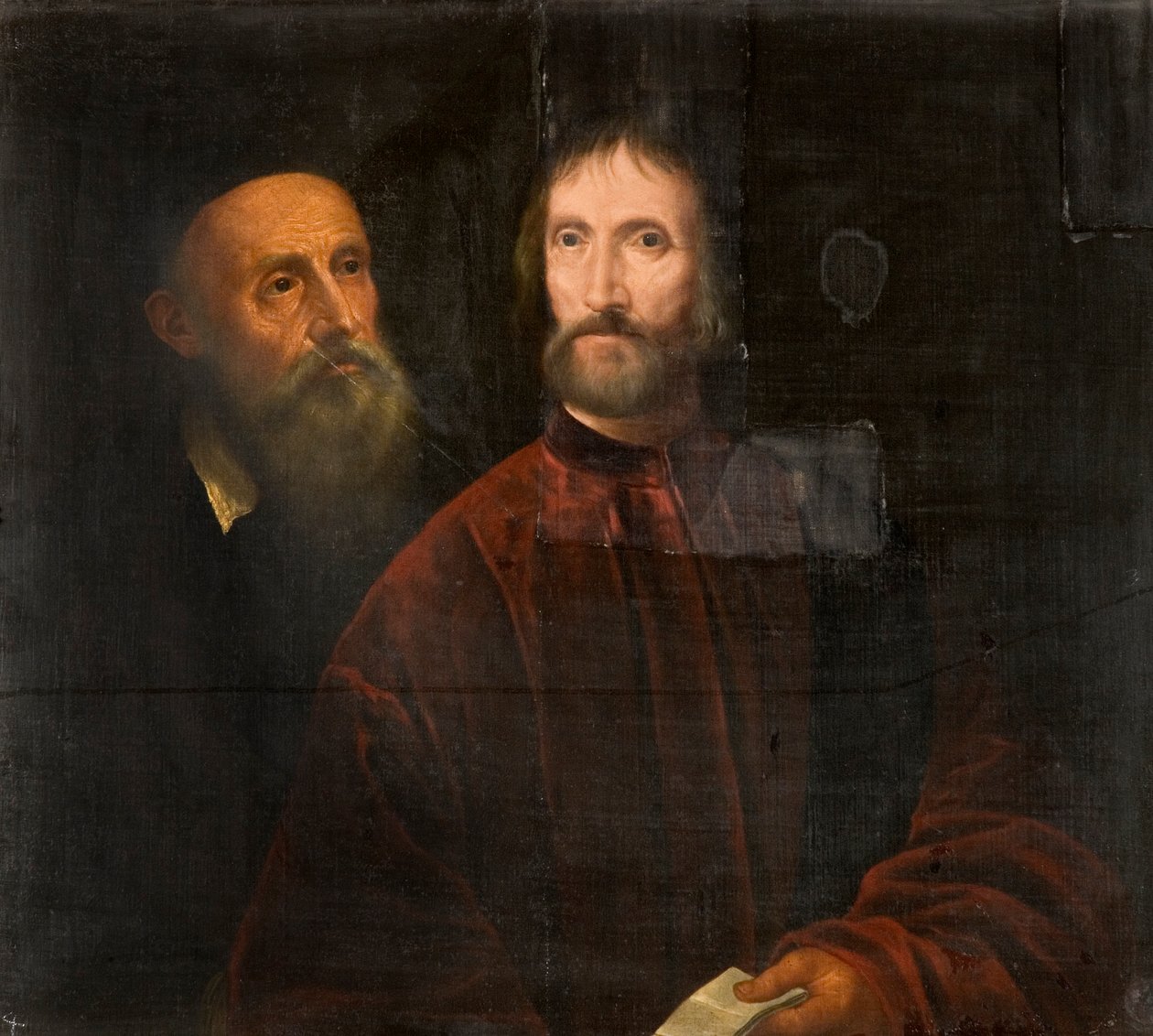 Tizian a Andrea de Franceschi, kolem roku 1639 od Tiziano Vecelli