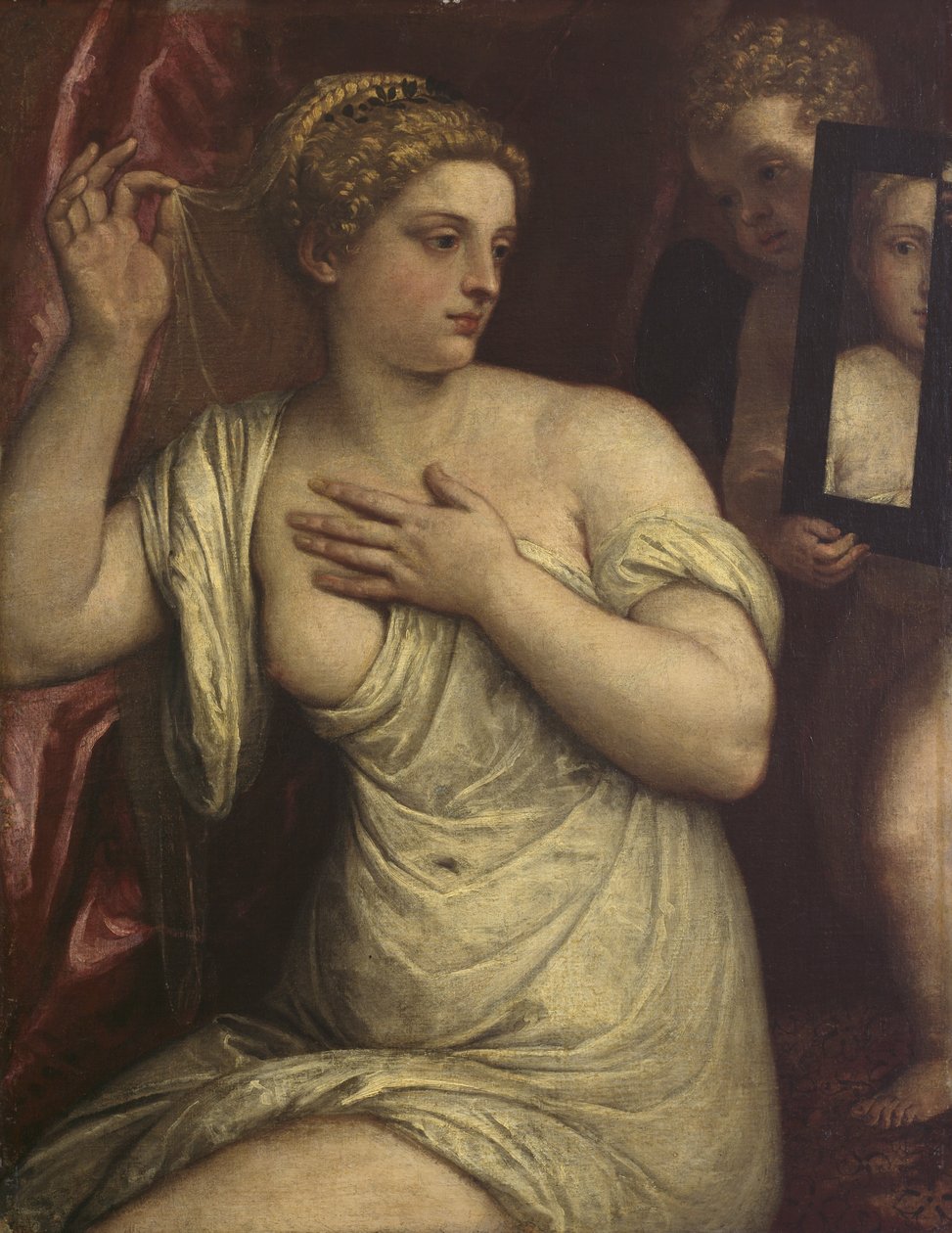 Toaleta Venuše od Tiziano Vecelli