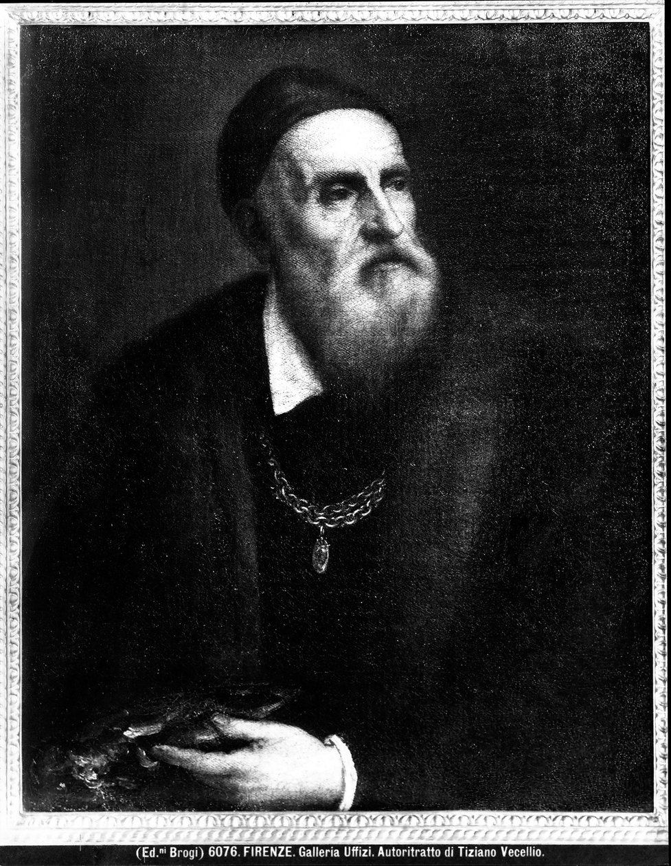 Autoportrét od Tiziano Vecelli