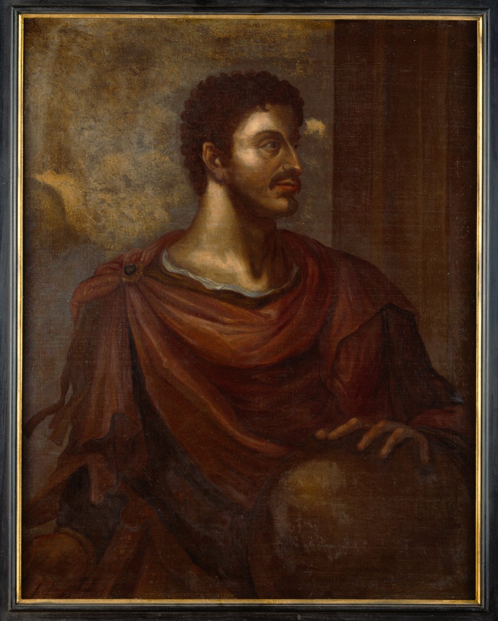 Augustus Octavius (olej na plátně) od Titian (c.1488 1576) (after)