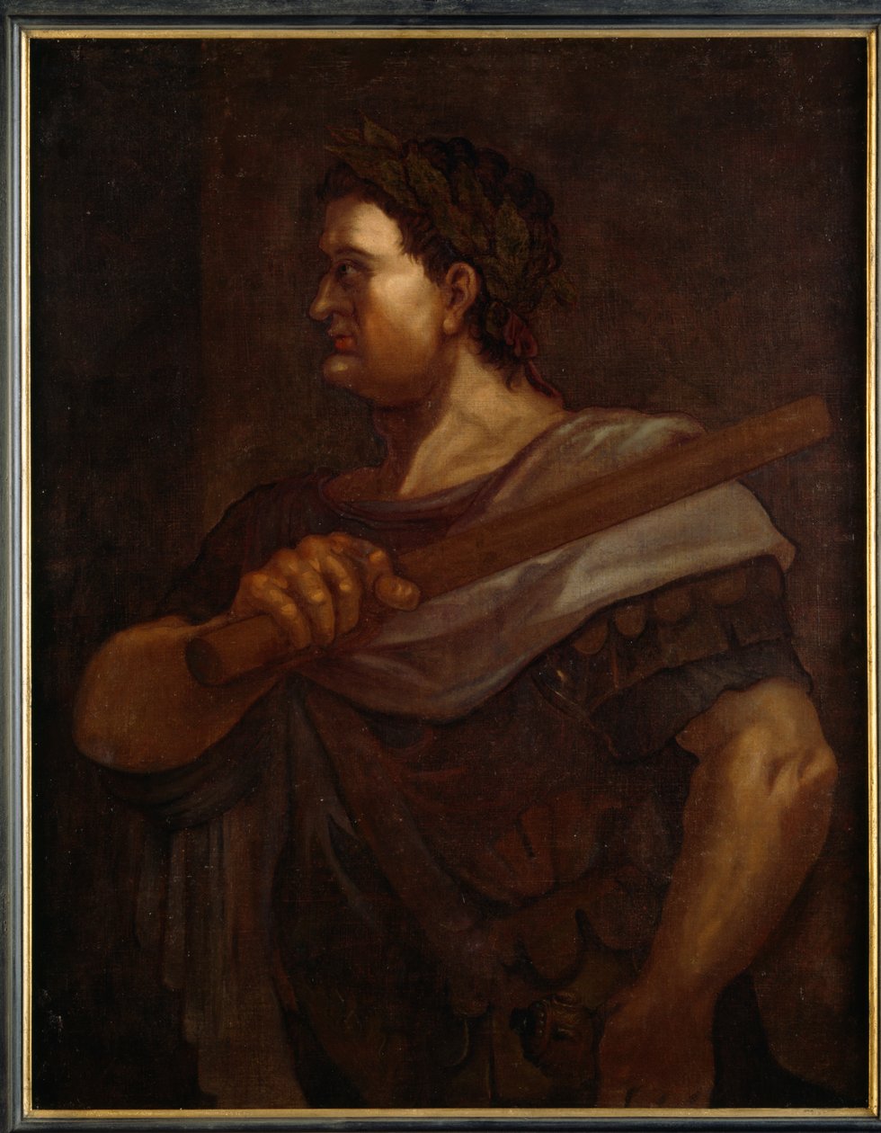 Flavius Domitian (olej na plátně) od Titian (c.1488 1576) (after)