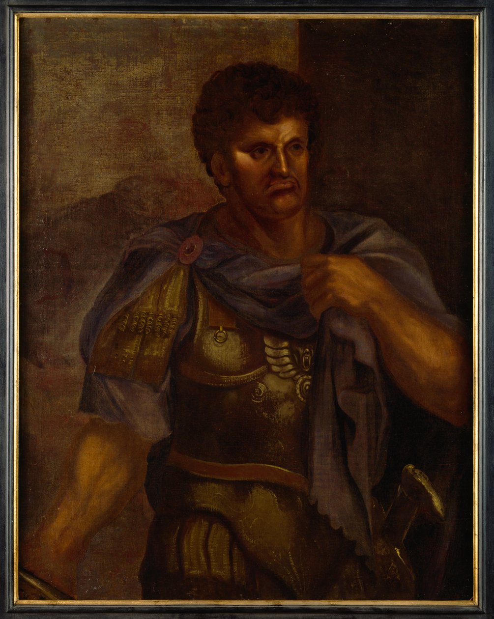 Nero Claudius (olej na plátně) od Titian (c.1488 1576) (after)