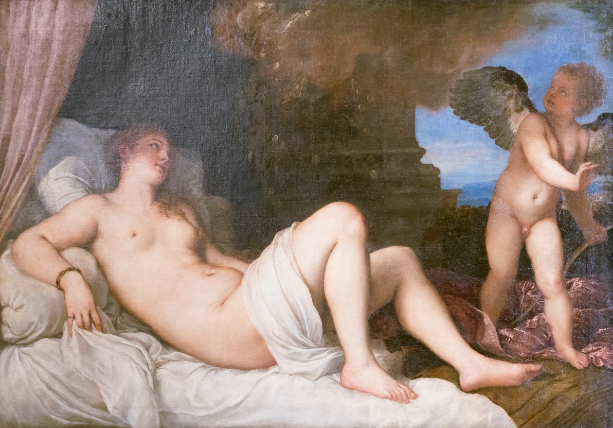 Danae od Titian (c.1488 1576)