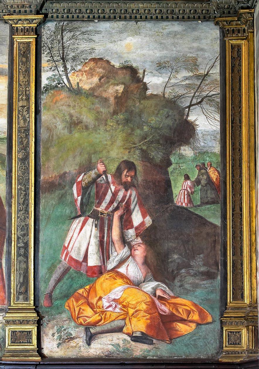 Zázrak žárlivého manžela od Titian (c.1488 1576)