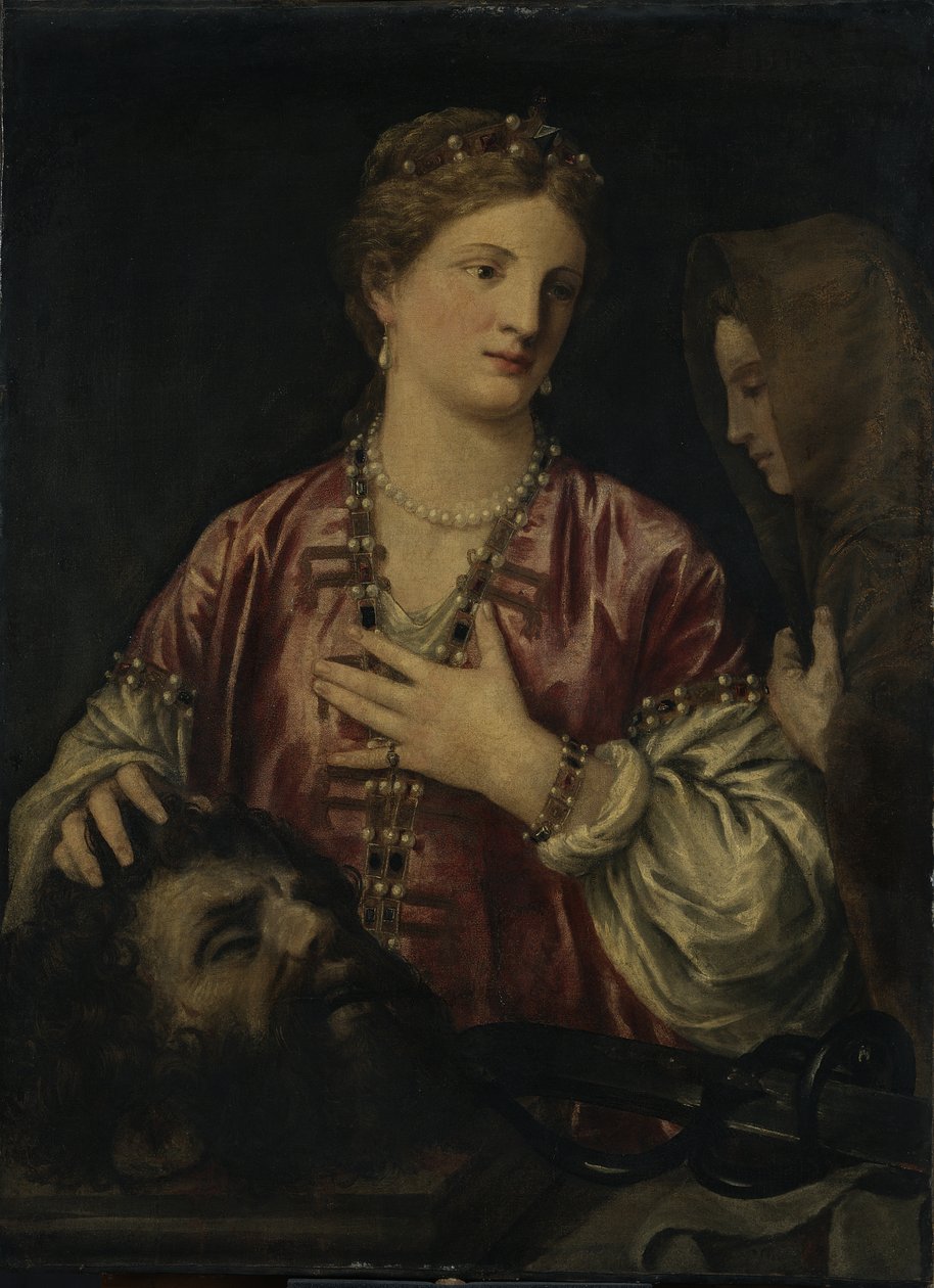 Judith s hlavou Holoferna od Titian (c.1488 1576) (workshop)
