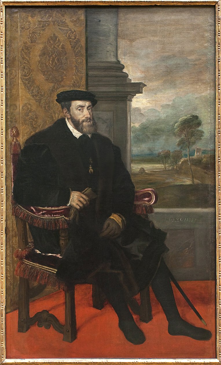 Císař Karel V. (Karel Habsburský od Tiziano Vecelli