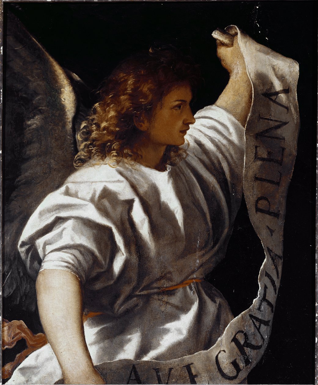 Polyptych Averoldi: Announce Angel od Titian (c.1488 1576)