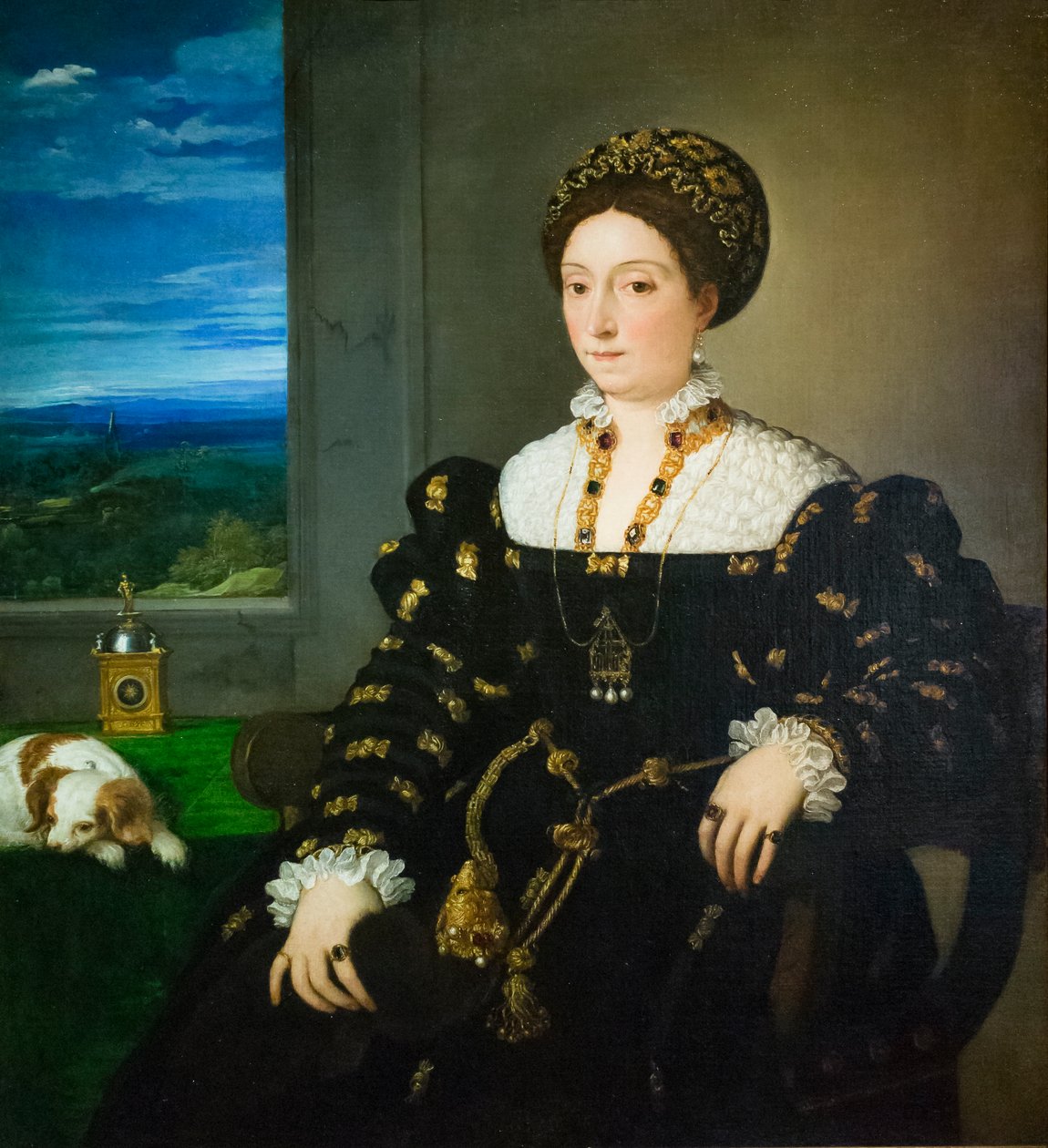 Eleonora Gonzagan muotokuva od Titian (c.1488 1576)