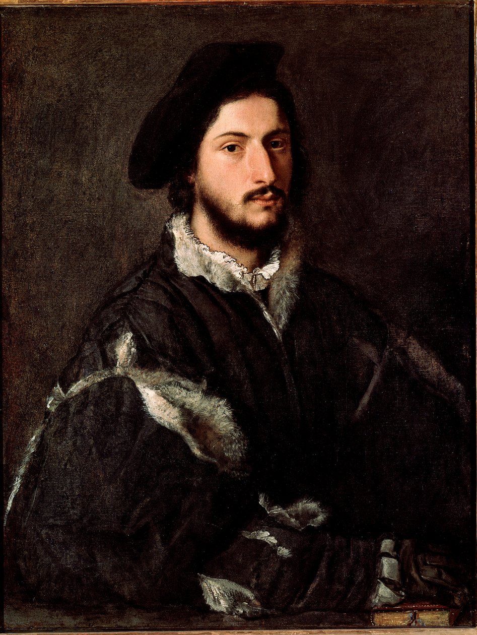 Portrét Vincenza Mosti Malba od Tiziana Vecellia zvaného Tizian (asi 1490-1576) od Tiziano Vecelli