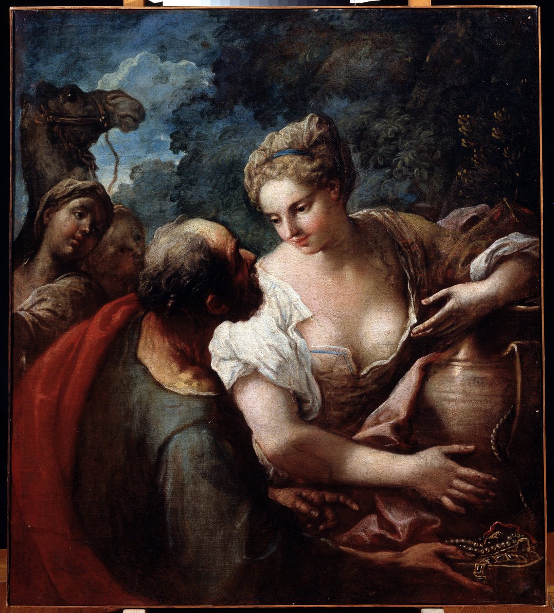 Rebeka u studny od Tiziano Vecelli