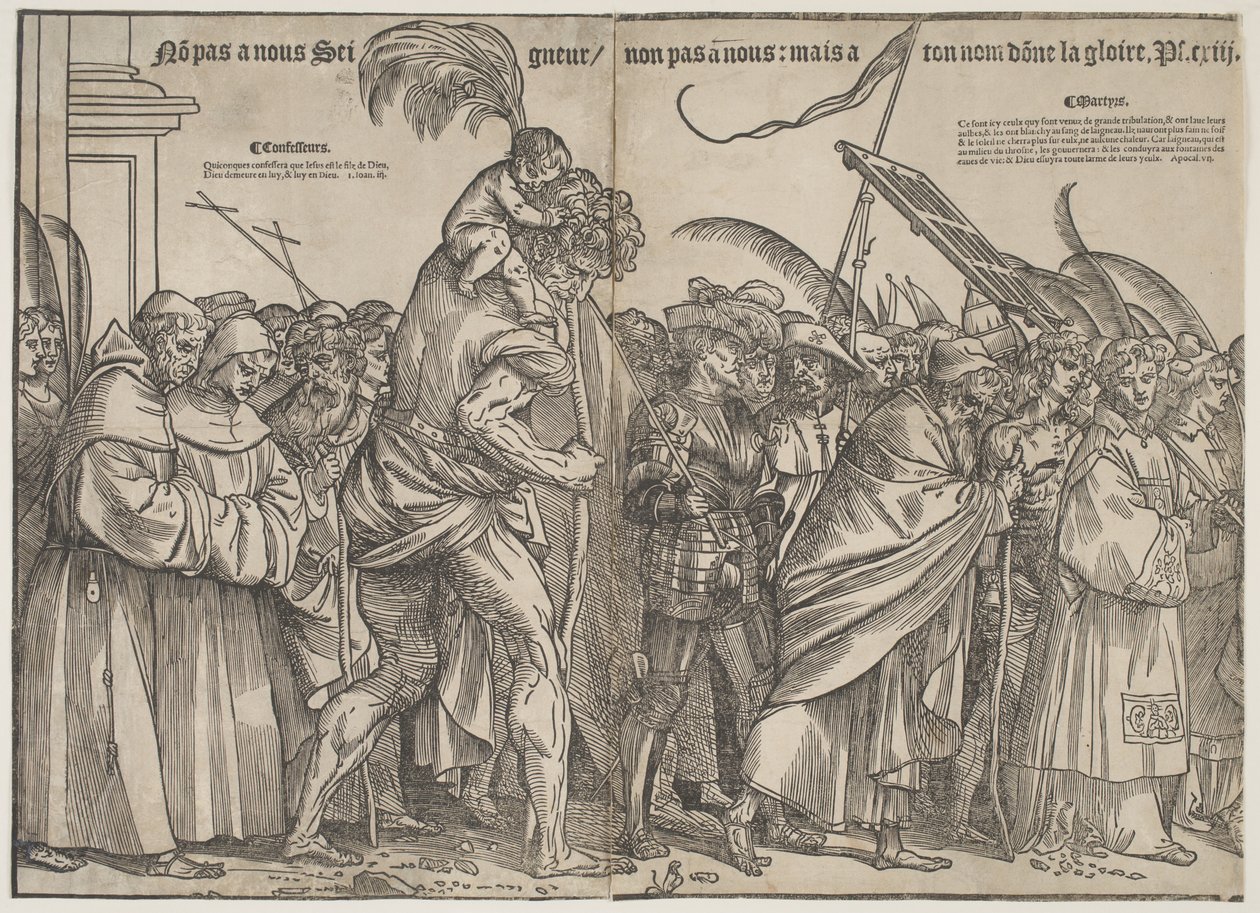 Vyznavači, kolem roku 1511 od Tiziano Vecelli