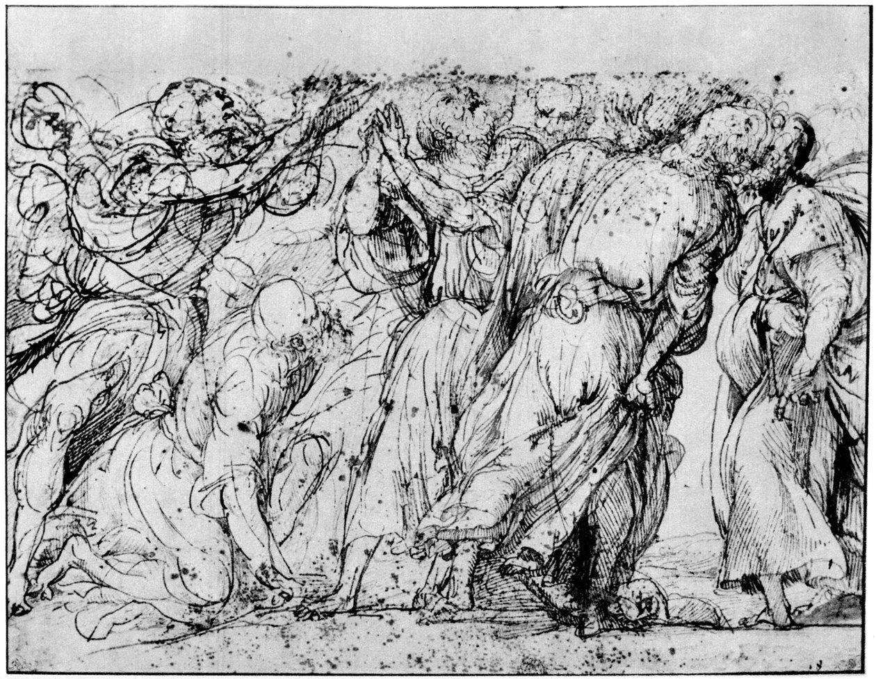 Skupina apoštolů, 1516-1518, 1937 od Tiziano Vecelli