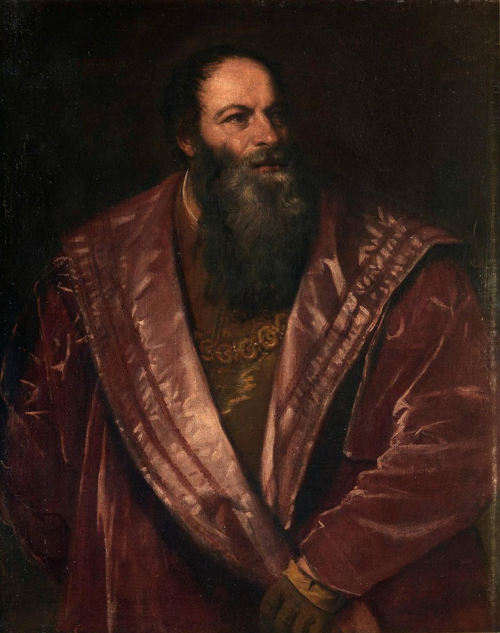 Italsky: Portrét Pietra Aretina Portrét Pietra Aretina od Titian