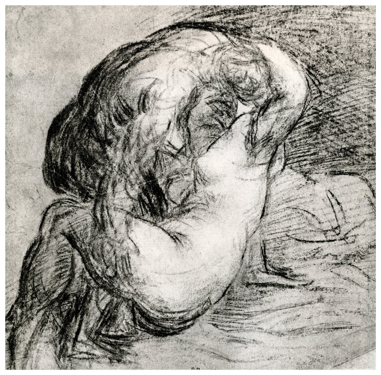 Milenci Jupiter a Io, c1560, 1937 od Tiziano Vecelli
