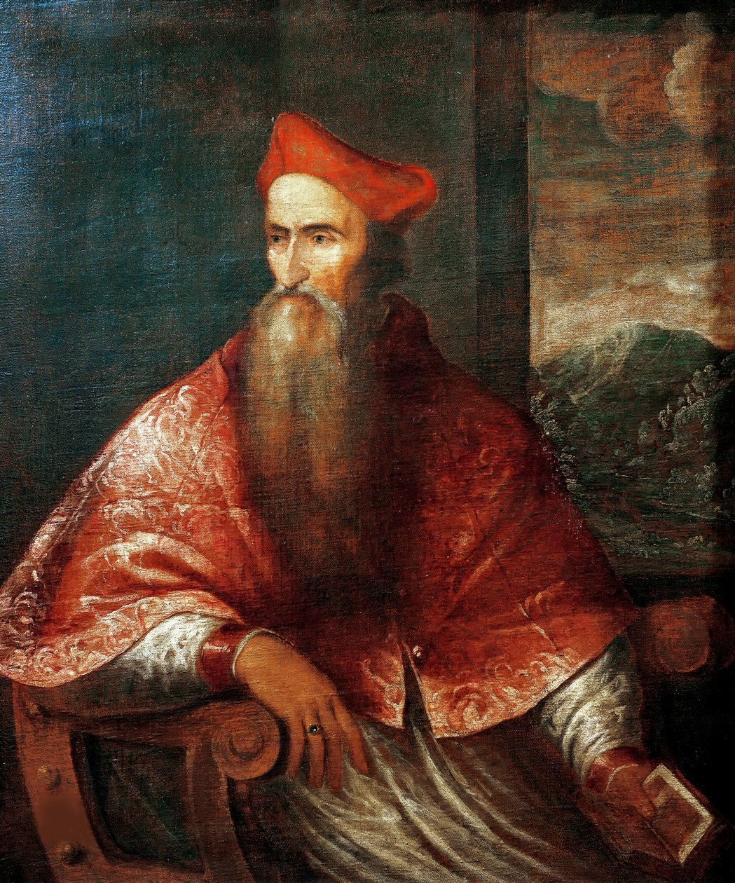 Portrét kardinála Pietra Bemba 1470-1547, 1545-1546. od Titian