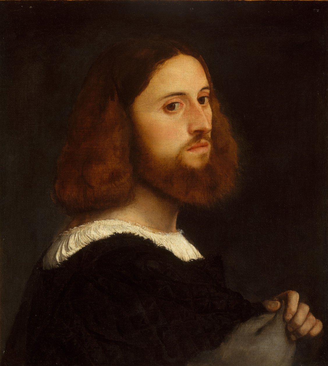 Portrét muže, c.1515 od Tiziano Vecelli