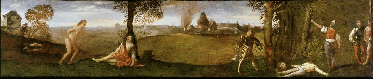 The Legend of Polydoros Les Polydorus, cca 1506-1508. od Titian