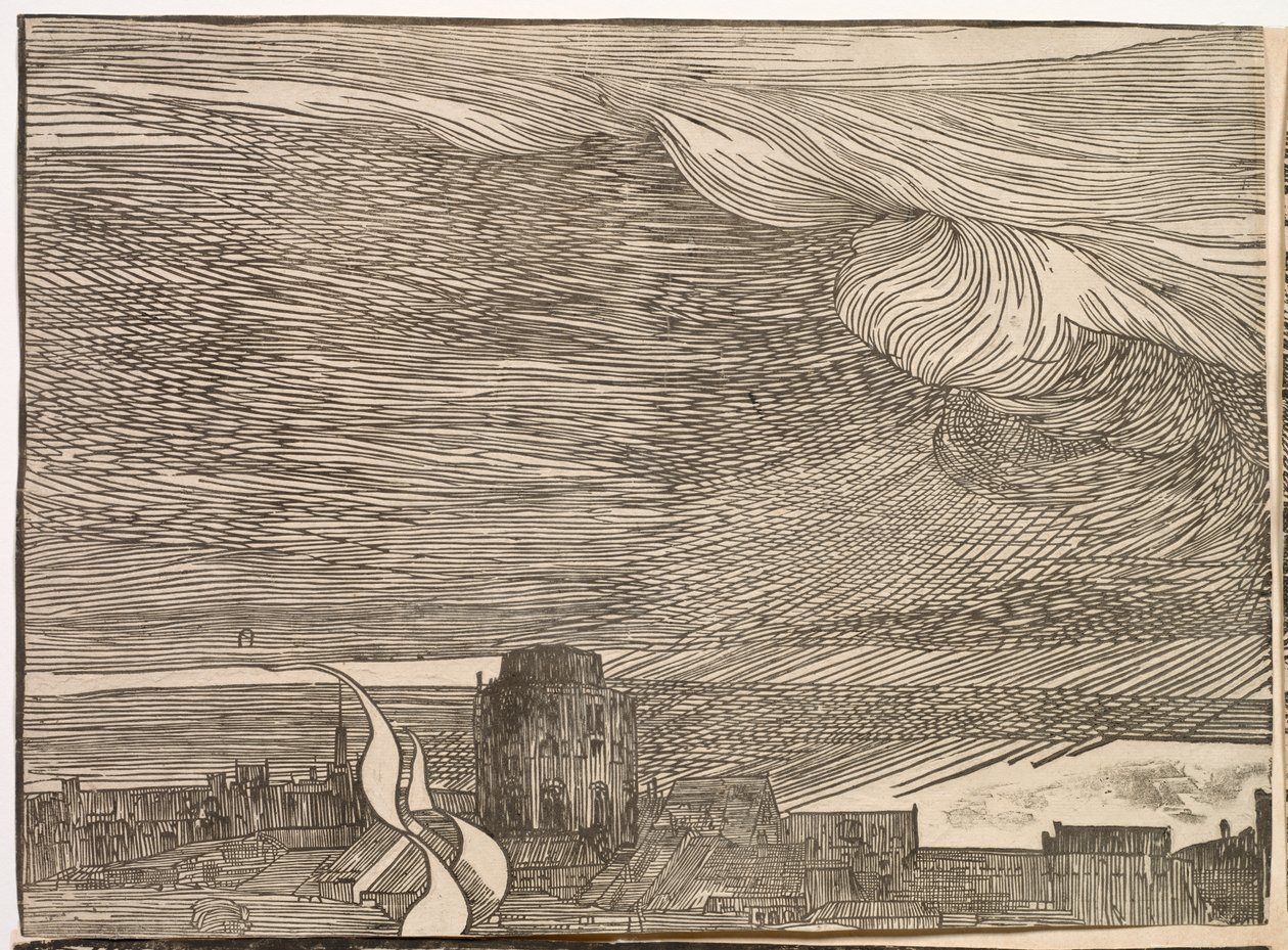 Potopení faraonovy armády v Rudém moři od Titian
