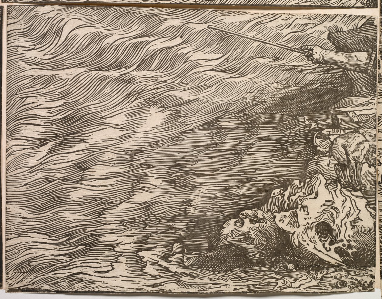 Potopení faraonovy armády v Rudém moři od Titian