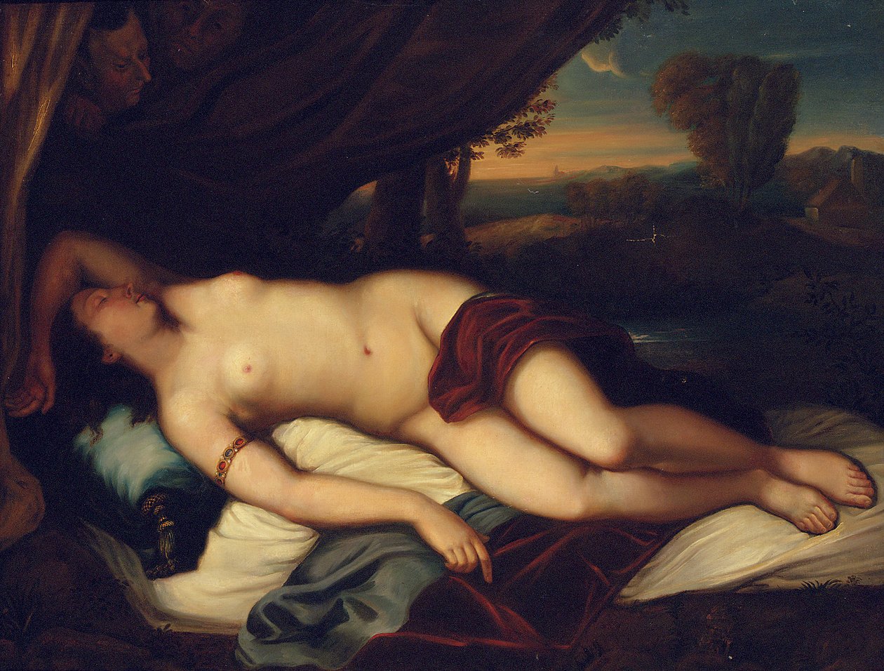 Spící Venuše od Tiziano Vecelli