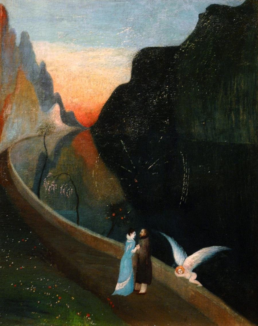 Rendezvous of Lovers od Tivadar Kosztka Csontvary