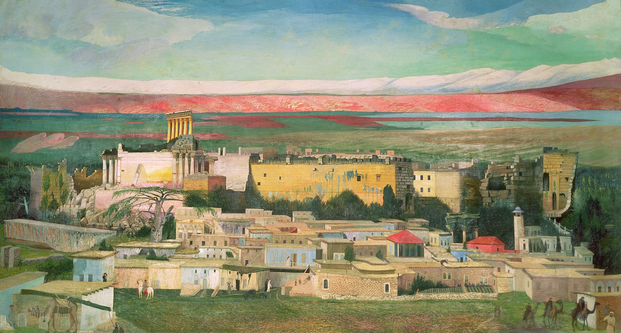 Baalbek, 1906 od Tivadar Kosztka Csontvary