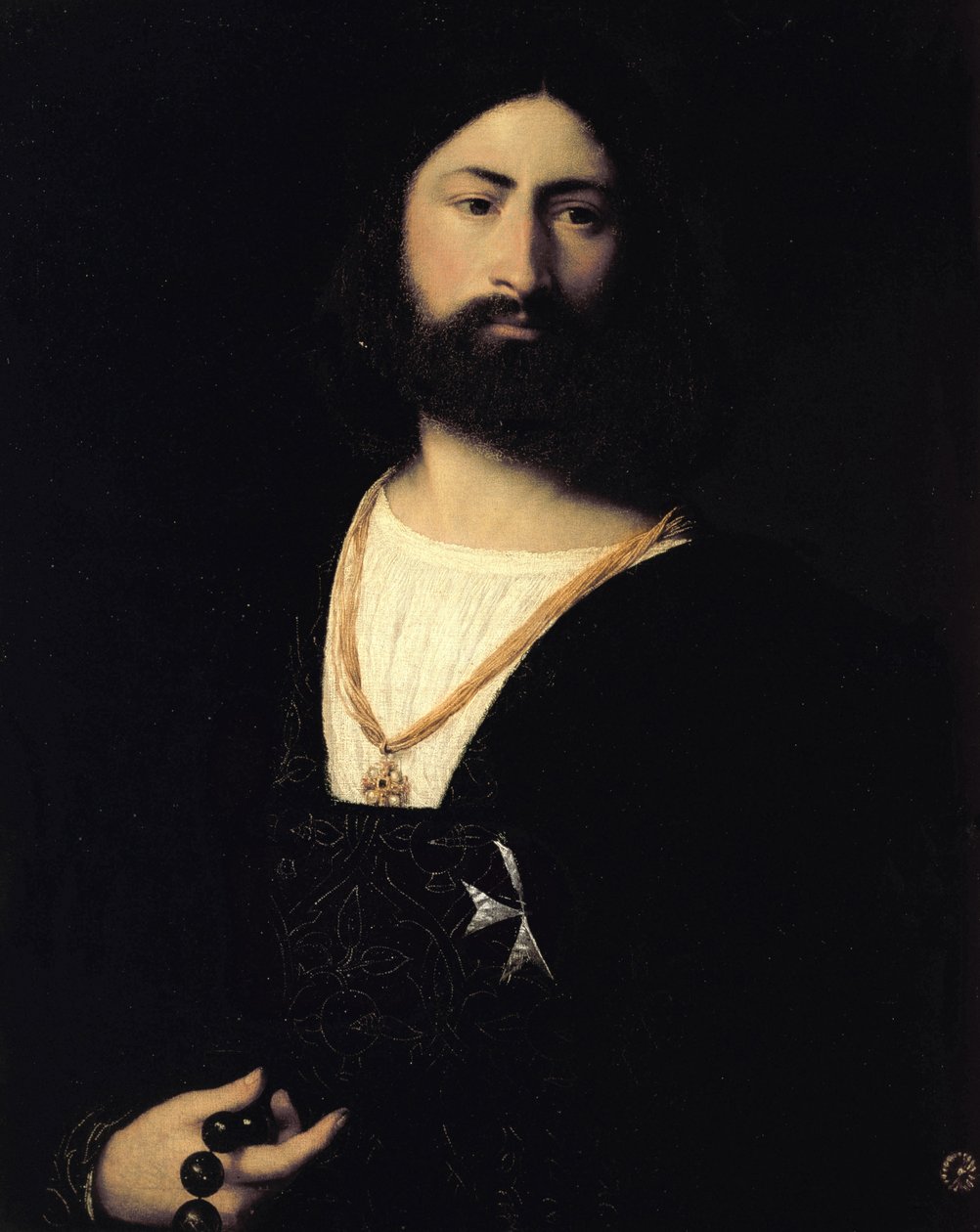 Rytíř Maltézského řádu od Tiziano Vecelli
