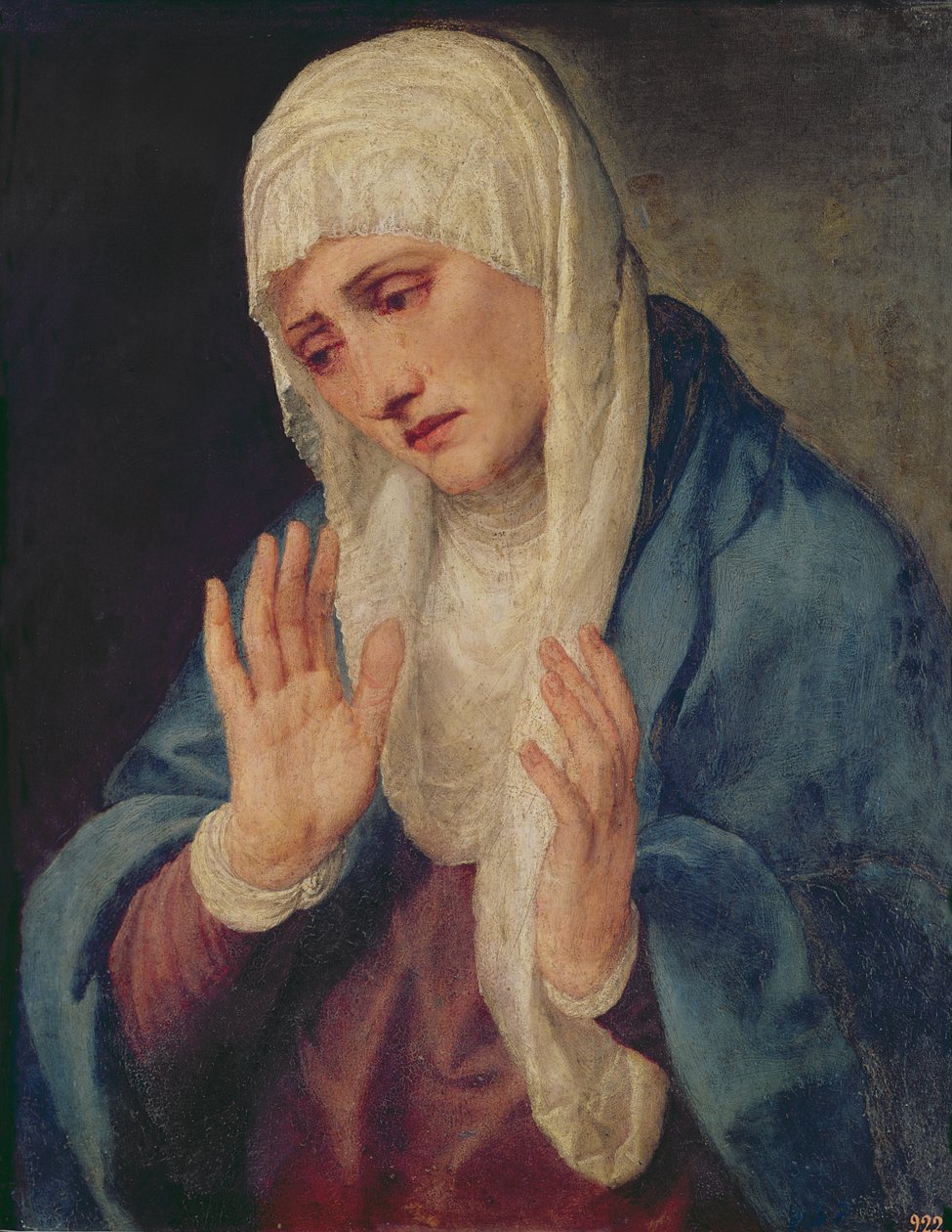 Mater Dolorosa, 1555 od Tiziano Vecelli