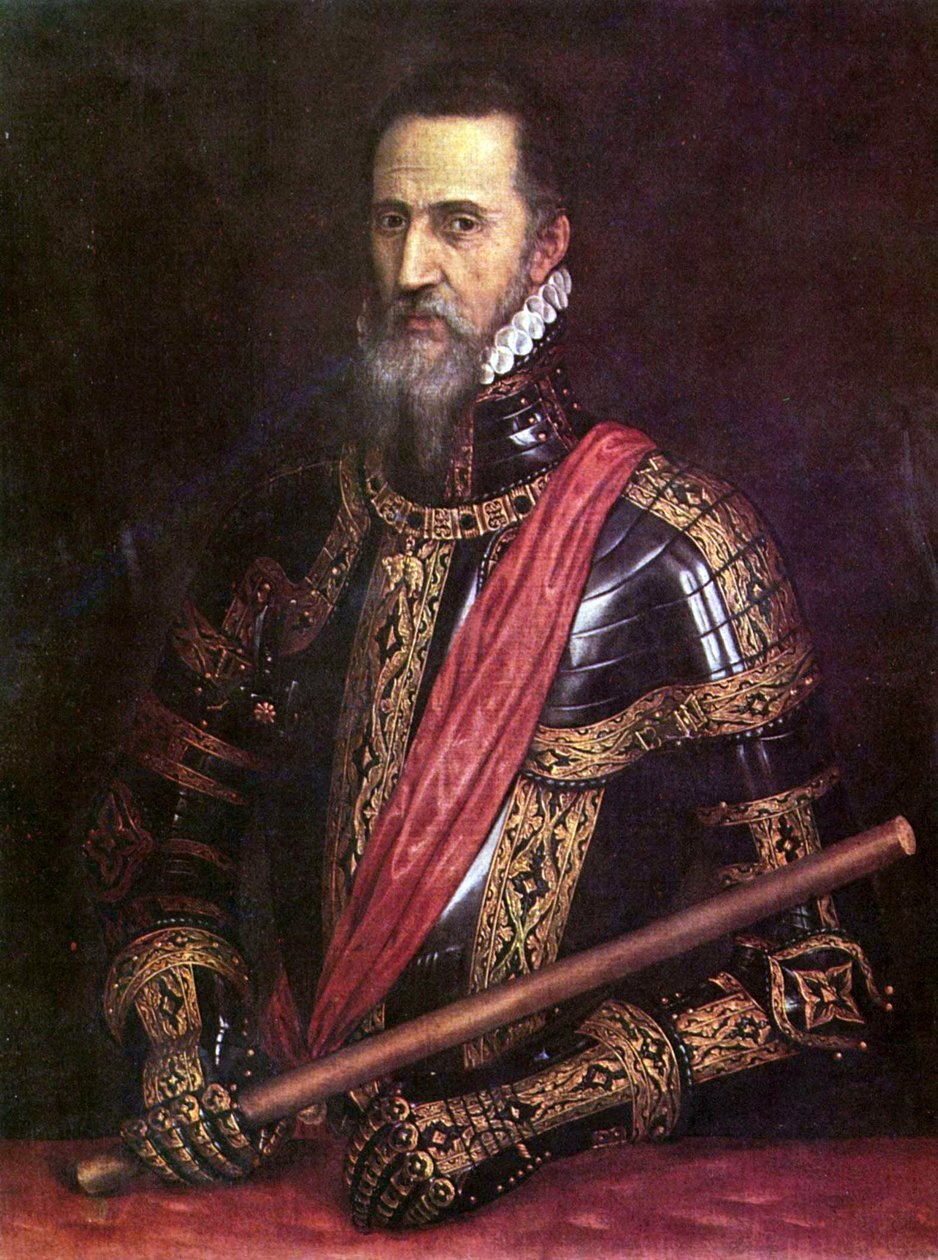 Portrét Fernanda Álvarez de Toledo od Tiziano Vecelli
