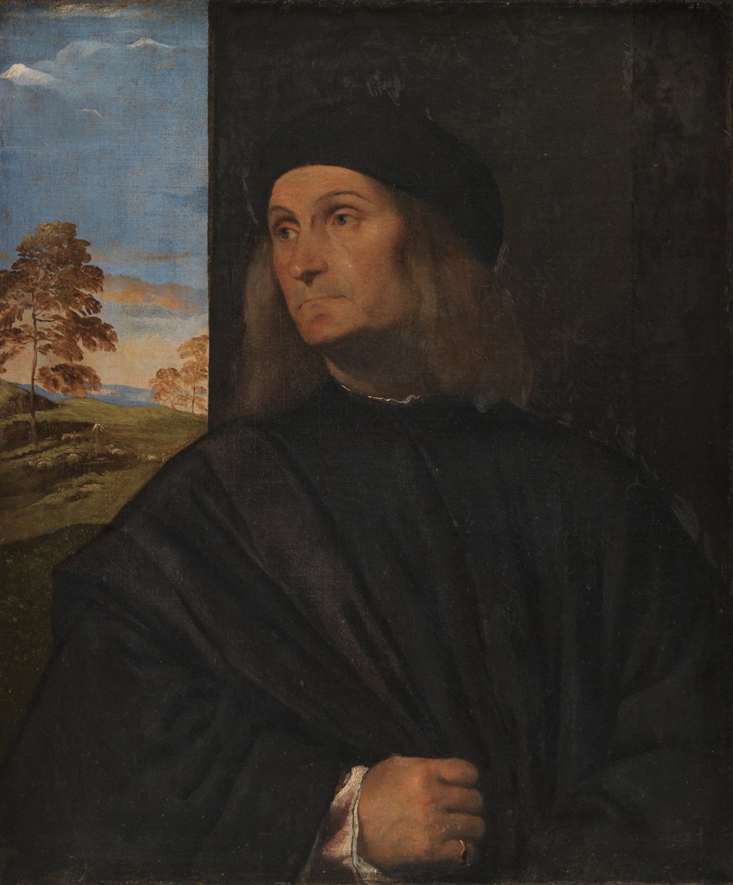 Portrét benátského malíře Giovanni Belliniho od Tiziano Vecelli